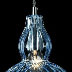 Sklep Kaja Lampa z niebieskim kloszem MOD238-PL-01-BL EUSTOMA | Kaja Oświetlenie Clearance
