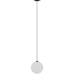Sklep Kaja Lampa z okrągłym kloszem 4000K ⌀20cm P039PL-5W4K-20INS-B z serii LUNA Best Sale