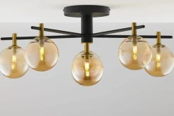 Sklep Kaja Lampa z okrągłymi kloszami JUP 2033 FIG 6 CZ/MS BU FIGARO | Kaja Fashion