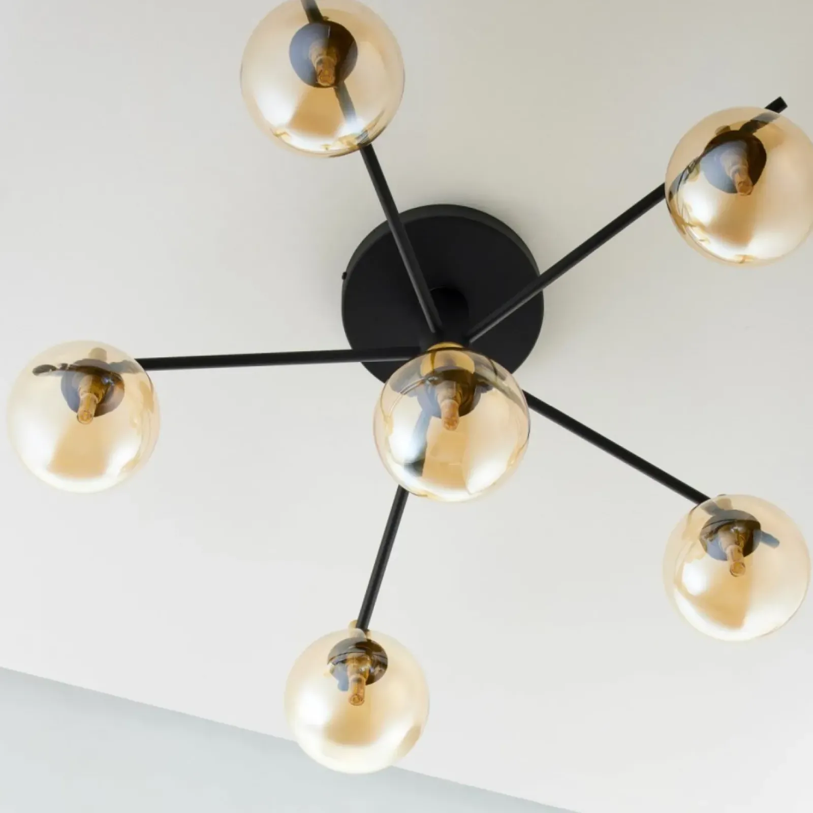 Sklep Kaja Lampa z okrągłymi kloszami JUP 2033 FIG 6 CZ/MS BU FIGARO | Kaja Fashion