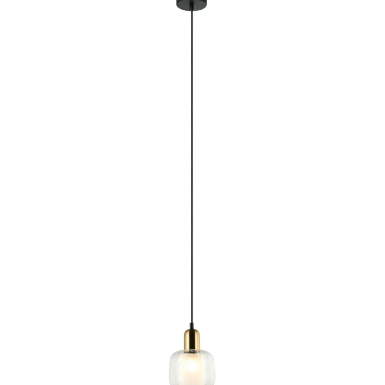 Sklep Kaja Lampa z ozdobnym kloszem PND-67594-1-BRO+CL LAMEZIA | Kaja Oświetlenie Hot