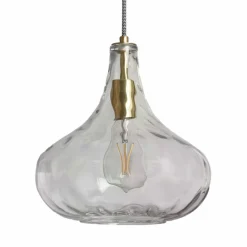 Sklep Kaja Lampa z ozdobnym, nieregularnym kloszem ABR-LWS PICO | Kaja złoty Flash Sale