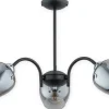 Sklep Kaja Lampa z ozdobnymi kloszami O3063 W3 CZA CH KATLA | Kaja Oświetlenie Hot
