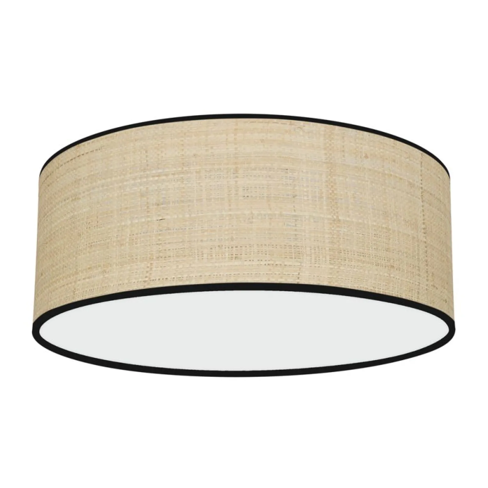 Sklep Kaja Lampa z rattanowym abażurem MLP71067 MARSHALL NEW - RATTAN | Kaja* Plafony Klasyczne|Plafony Nowoczesne