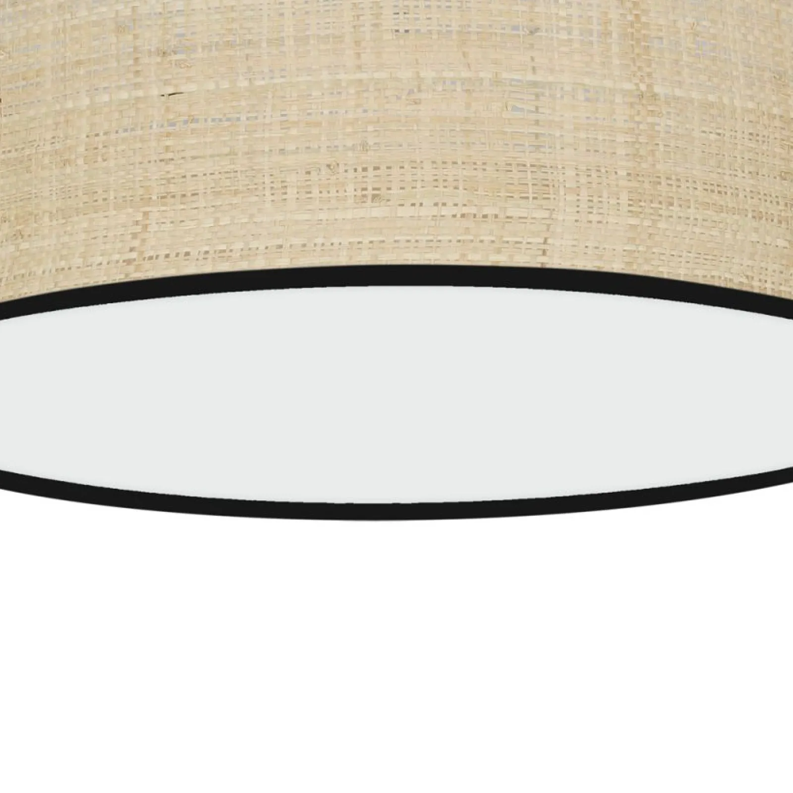 Sklep Kaja Lampa z rattanowym abażurem MLP71067 MARSHALL NEW - RATTAN | Kaja* Plafony Klasyczne|Plafony Nowoczesne