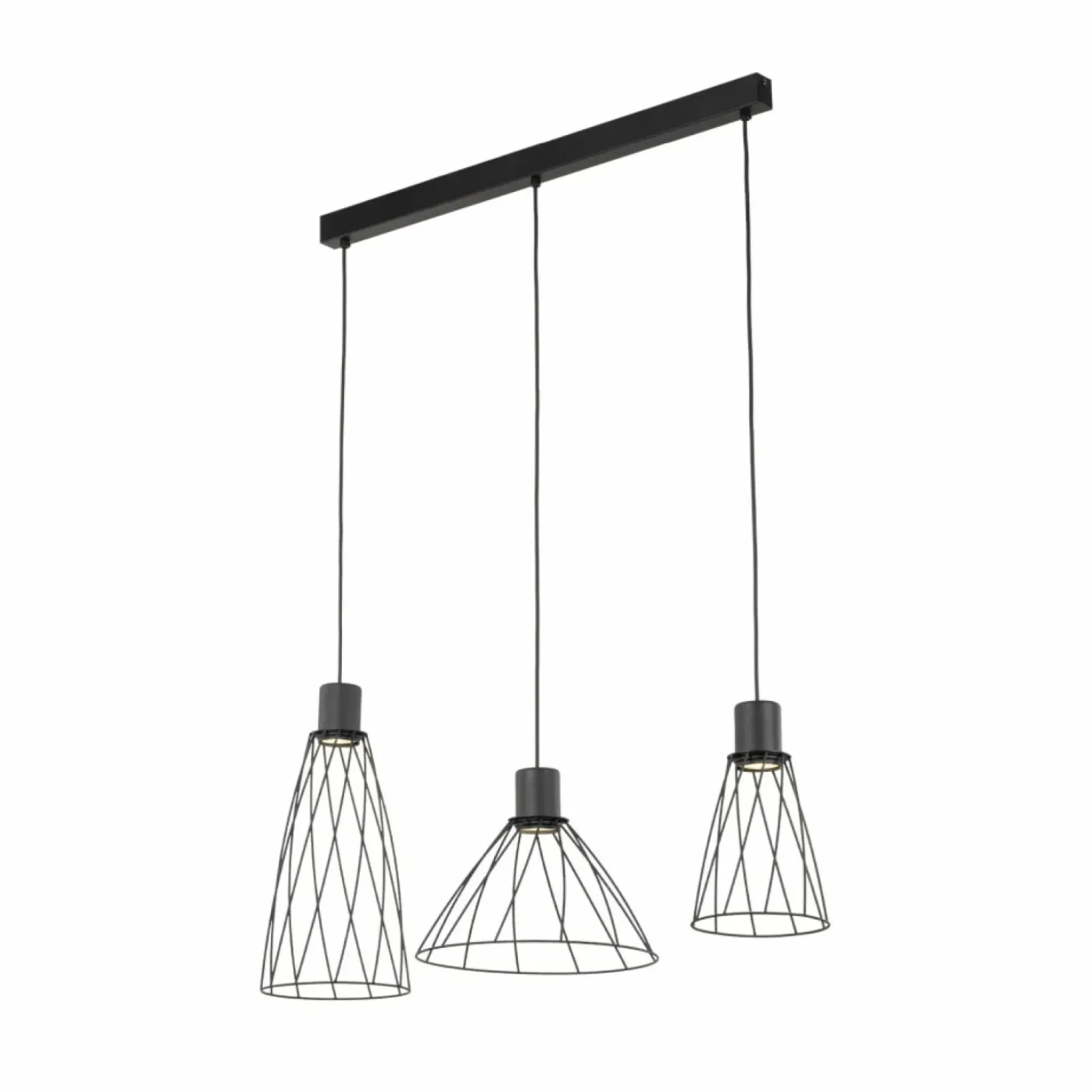 Sklep Kaja Lampa z różnymi, drucianymi kloszami TK 10149 MODESTO | Kaja Discount