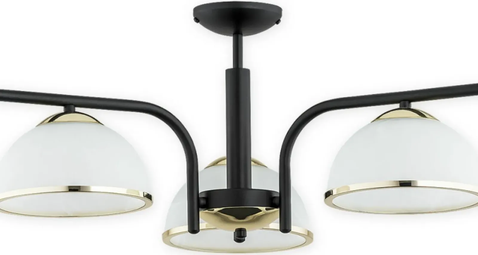 Sklep Kaja Lampa ze złotymi lamówkami O2923 W3 CZA ZL LAVA | Kaja Oświetlenie* Randole Tradycyjne