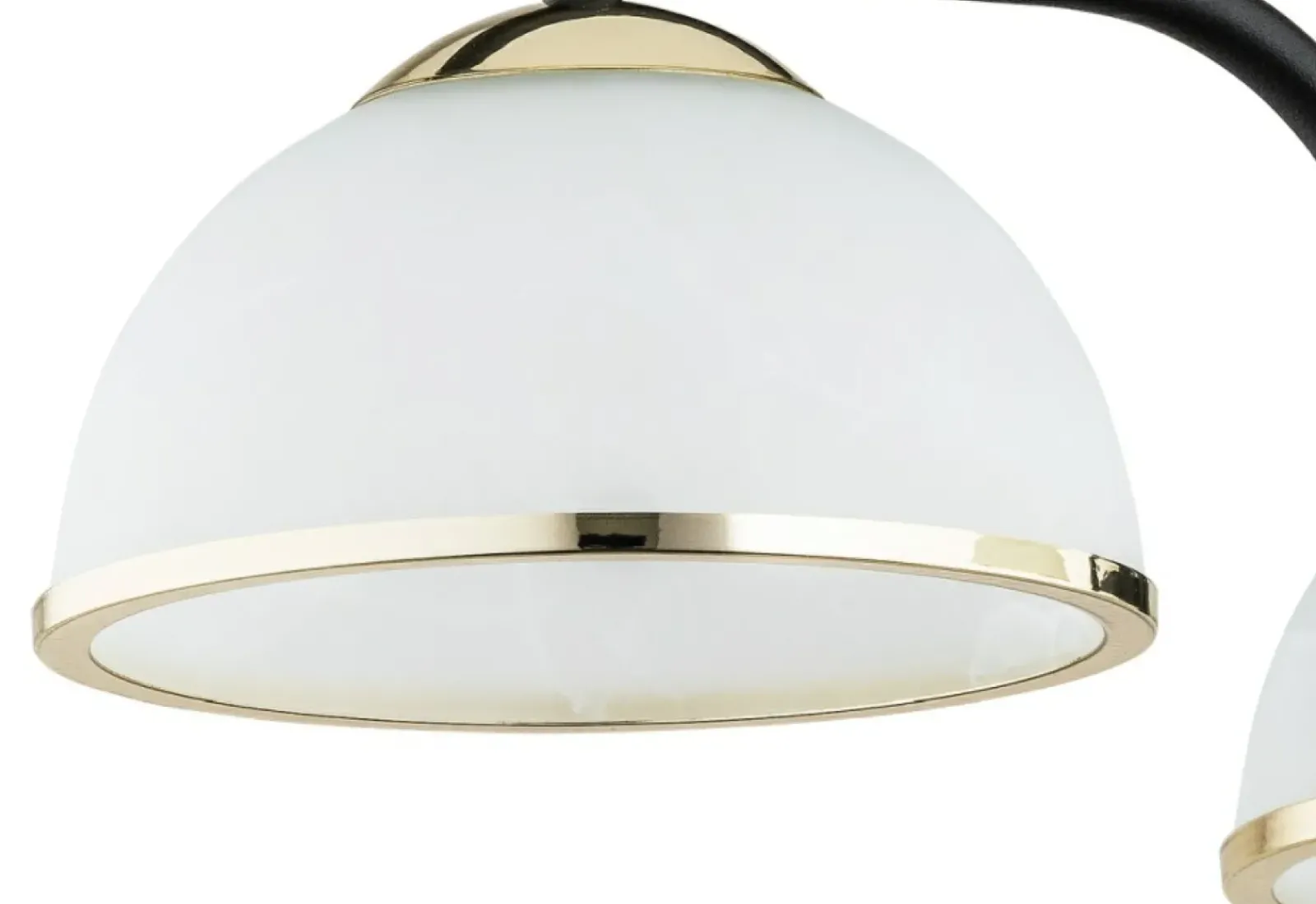 Sklep Kaja Lampa ze złotymi lamówkami O2923 W3 CZA ZL LAVA | Kaja Oświetlenie* Randole Tradycyjne