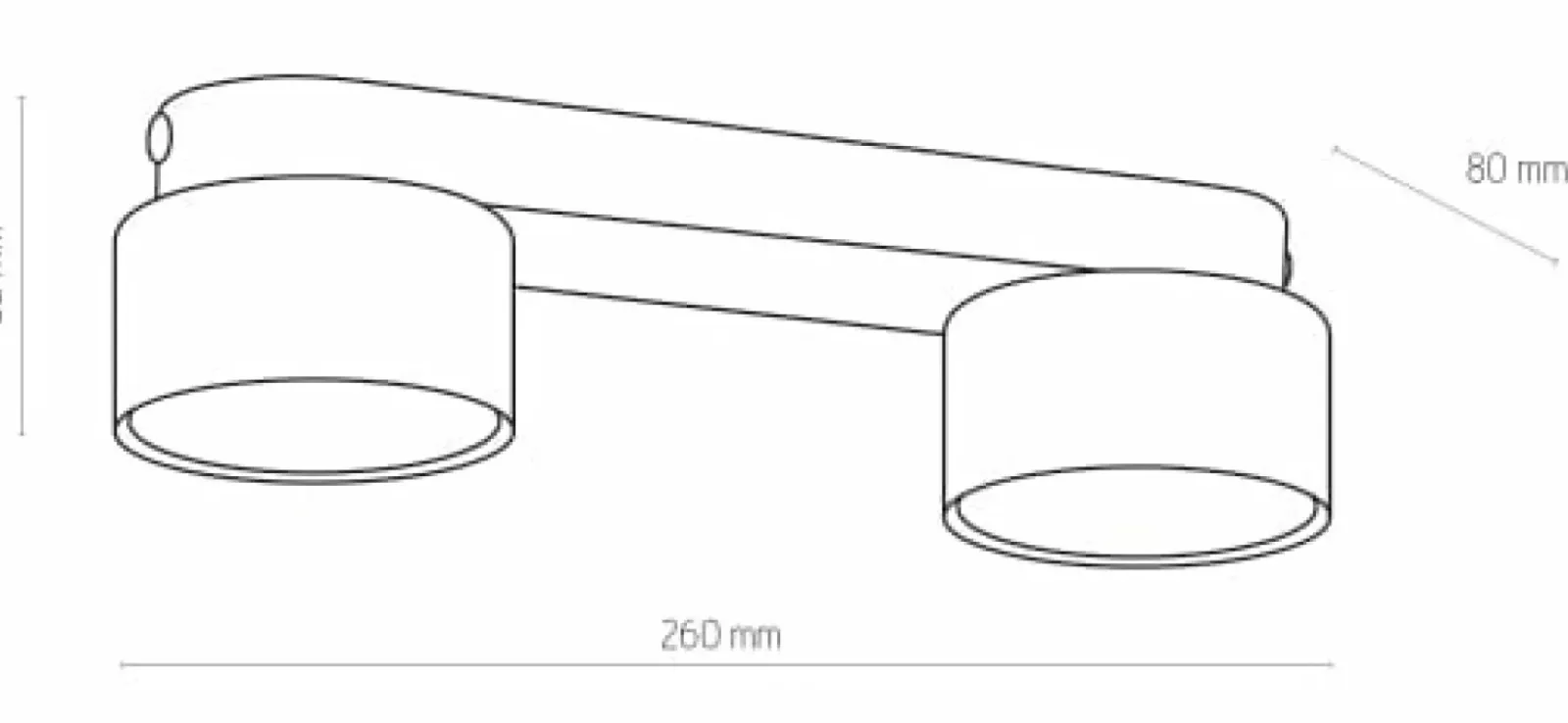 Sklep Kaja Lampa ze złotymi reflektorami TK 6141 SPACE GOLD | Kaja Oświetlenie Sale