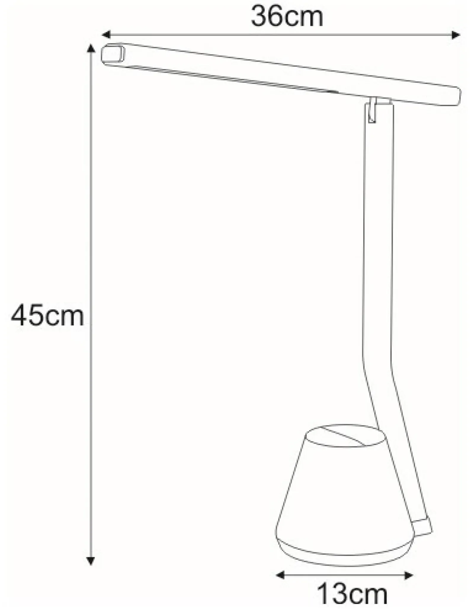 Sklep Kaja Lampka biurkowa LED z organizerem K-BL1066 CZARNY KIKI | Kaja* Lampki Biurkowe|Lampy Led