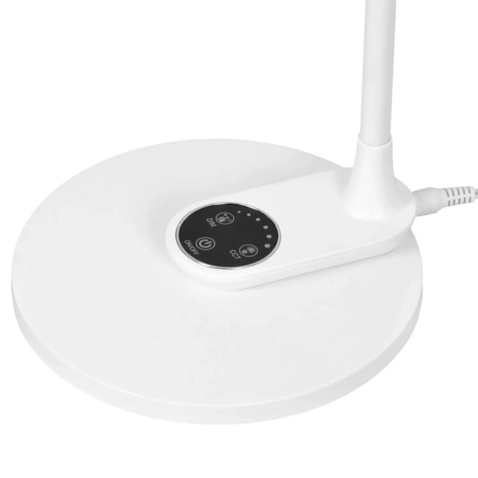 Sklep Kaja Lampka biurkowa z dotykowym panelem K-BL1153 BIAŁY z serii GAJA* Lampki Biurkowe|Lampy Led