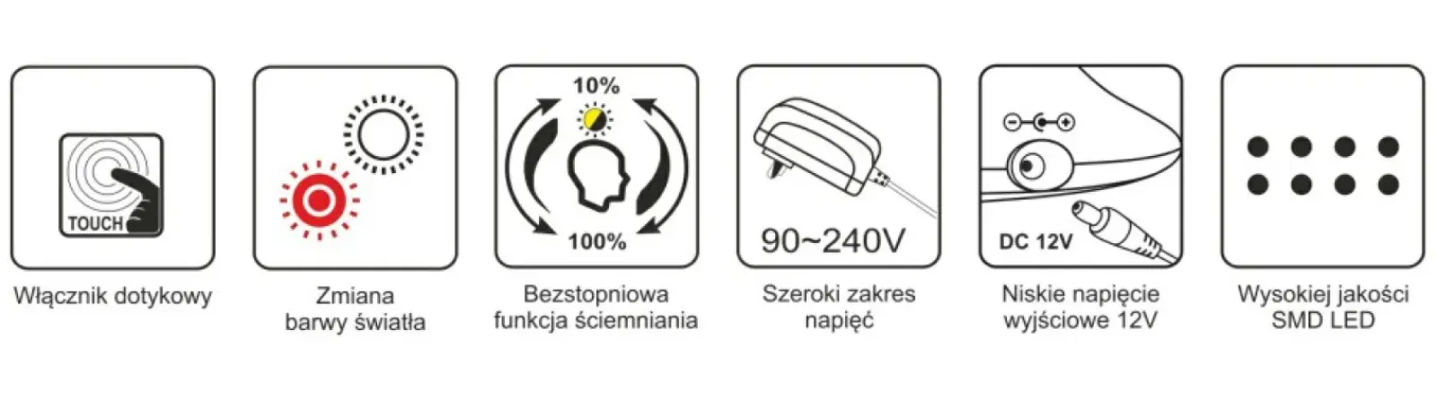 Sklep Kaja Lampka biurkowa z regulowaną wysokością K-BL1527 BIAŁY z serii BOLEK* Lampki Biurkowe|Lampy Led