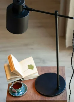 Sklep Kaja Lampka biurkowa z regulowanym ramieniem MX T0025 BLACK | Kaja* Lampki Biurkowe