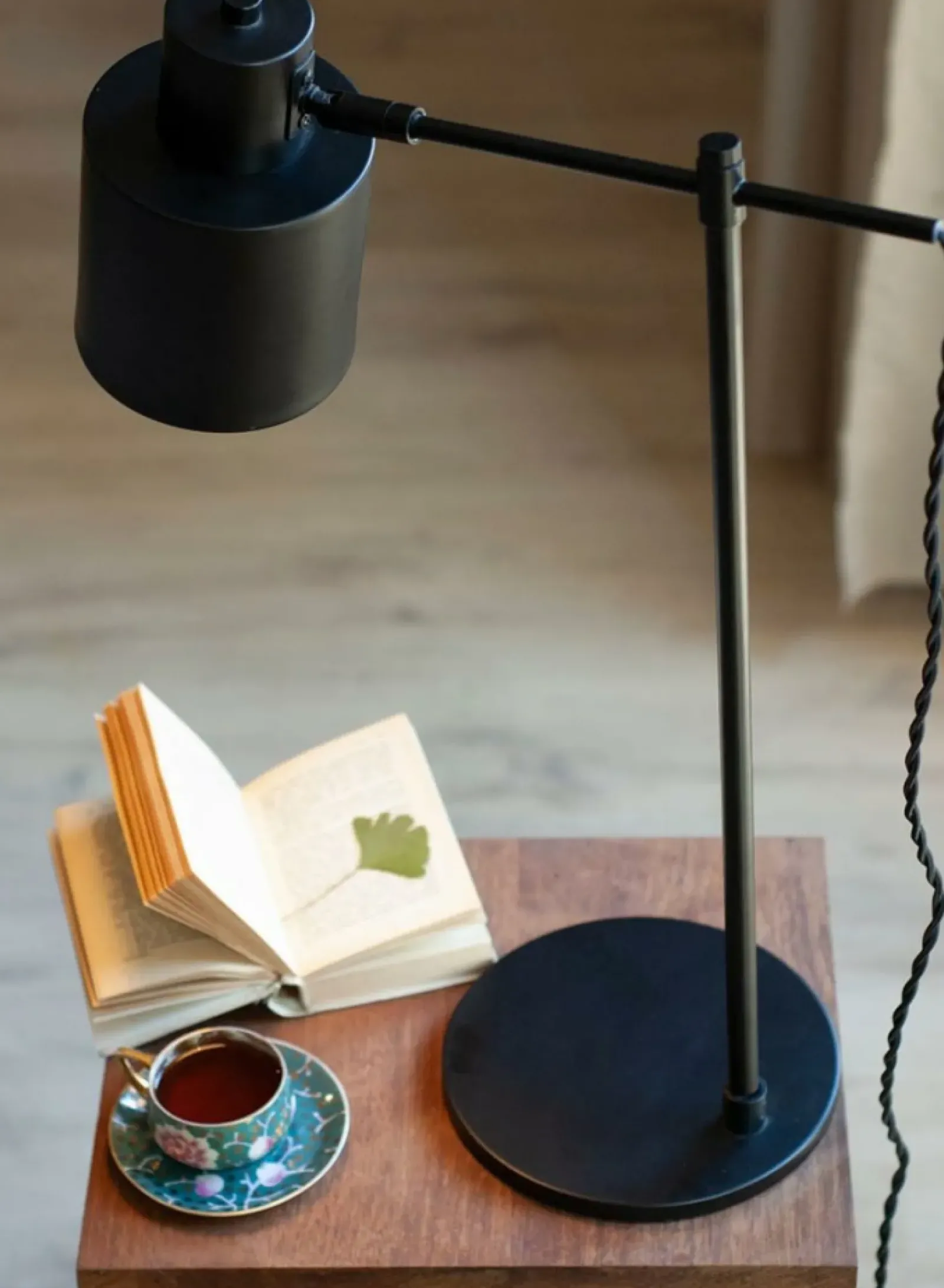 Sklep Kaja Lampka biurkowa z regulowanym ramieniem MX T0025 BLACK | Kaja* Lampki Biurkowe