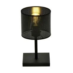 Sklep Kaja Lampka nocna w stylu industrialnym 1143/LN1 JORDAN | Kaja Oświetlenie* Lampki Stołowe Z Abażurem|Nowoczesne Lampki Stołowe