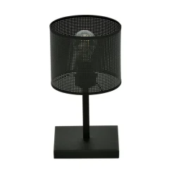 Sklep Kaja Lampka nocna w stylu industrialnym 1143/LN1 JORDAN | Kaja Oświetlenie* Lampki Stołowe Z Abażurem|Nowoczesne Lampki Stołowe