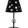 Sklep Kaja Lampka stołowa czarna elegancka LEDEA 50501107 BATLEY | Kaja* Nowoczesne Lampki Stołowe