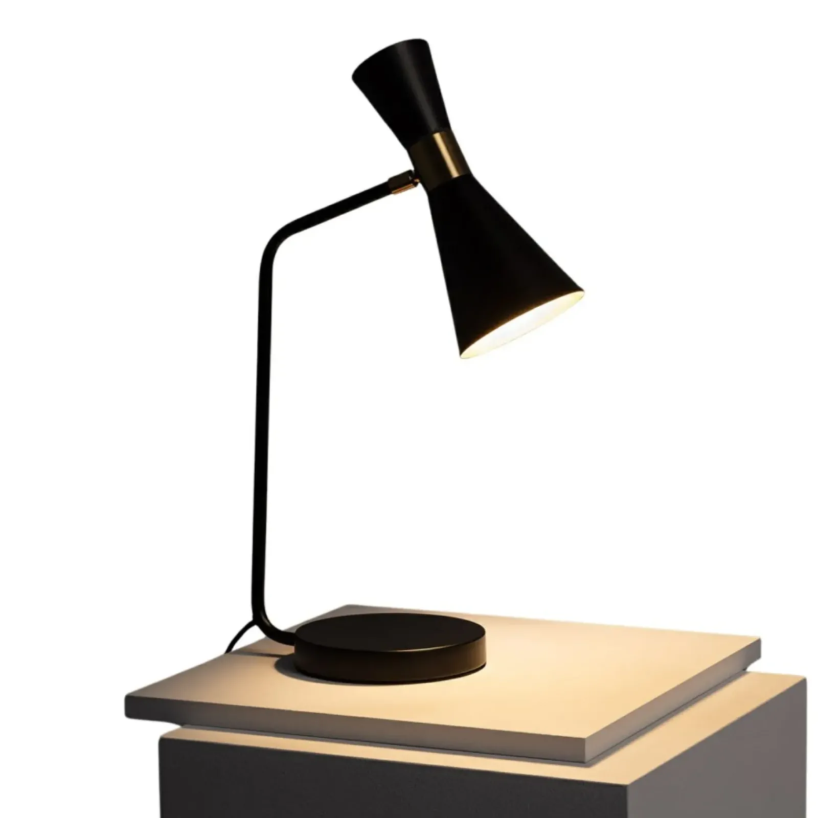 Sklep Kaja Lampka stołowa do nowoczesnego biura ABR-SLSAE27 SALVATORE | Kaja* Nowoczesne Lampki Stołowe|Lampki Biurkowe