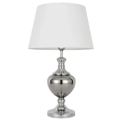Sklep Kaja Lampka stołowa w stylu glamour TB-6620-1 KORREZ | Kaja Oświetlenie* Lampki Stołowe Z Abażurem