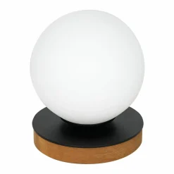 Sklep Kaja Lampka stołowa z kloszem w kształcie kuli LX 3809 z serii TABLE LAMPS* Lampki Stołowe Z Abażurem|Tradycyjne Lampki Stołowe
