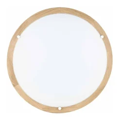 Sklep Kaja Ledowa, drewniana lampa sufitowa - plafon ⌀45cm 4754174 FRIDA | Kaja* Plafony Klasyczne|Lampy Led