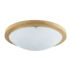 Sklep Kaja Ledowa, drewniana lampa sufitowa - plafon ⌀45cm 4754174 FRIDA | Kaja* Plafony Klasyczne|Lampy Led