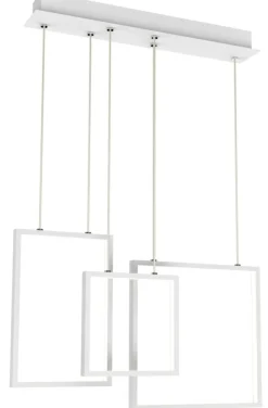 Sklep Kaja Ledowa, geometryczna lampa wisząca A0026-330 KEOS | Kaja Oświetlenie biały Clearance