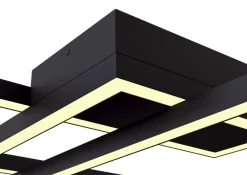 Sklep Kaja Ledowa, geometryczna lampa sufitowa MOD015CL-L80B LINE | Kaja* Plafony Nowoczesne|Lampy Led