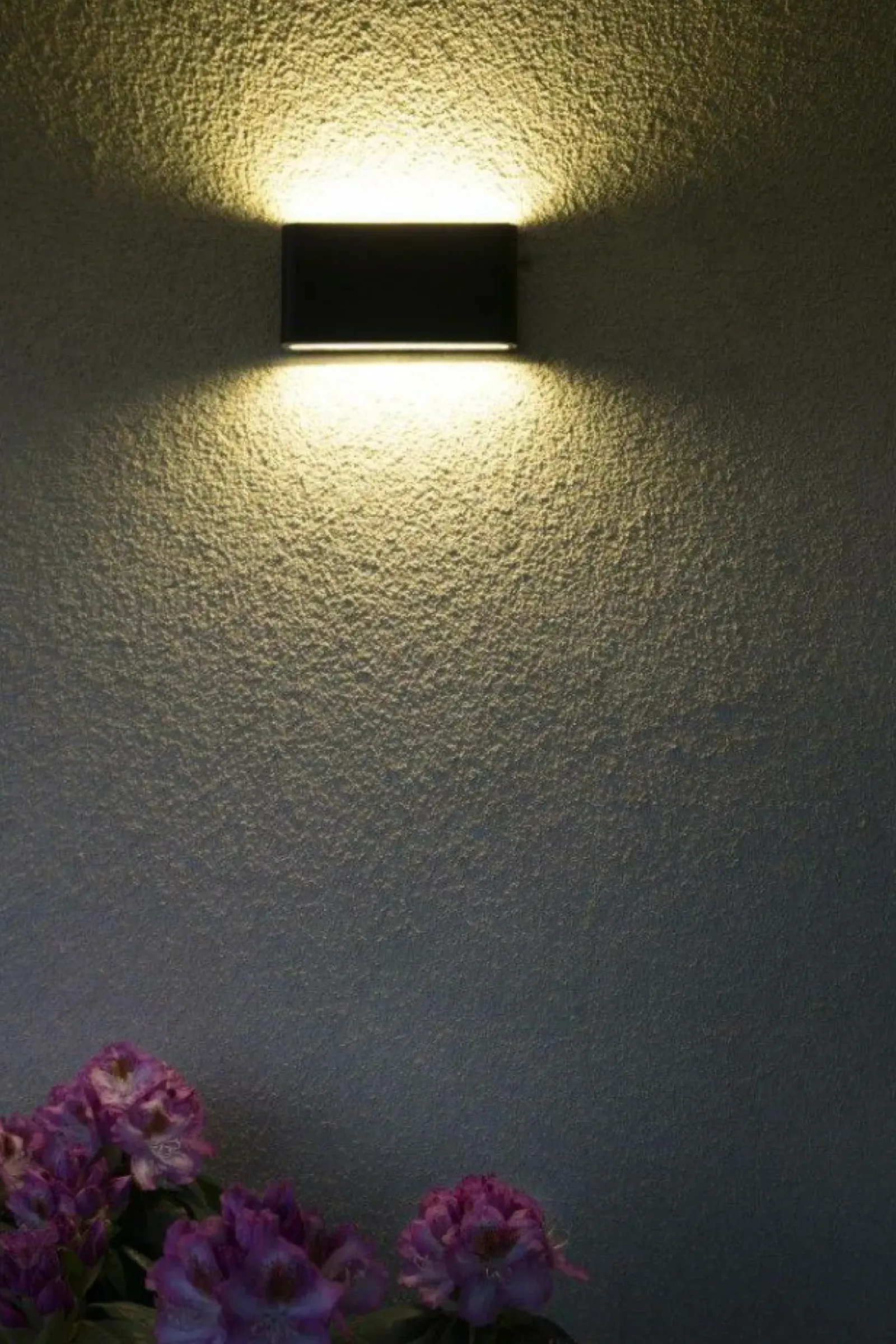 Sklep Kaja Ledowa lampa ścienna, dwukierunkowa M1016 BL z serii SLIM | Kaja Oświetlenie* Kinkiety Ogrodowe