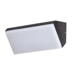 Sklep Kaja Ledowa lampa ścienna na elewację 10W 3000K OWL-7032-3K NAVE | Kaja* Kinkiety Ogrodowe