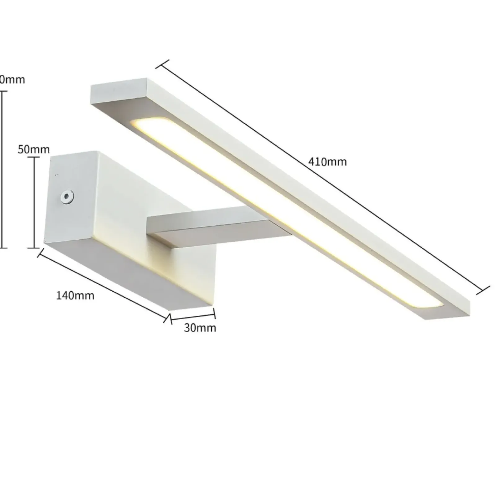 Sklep Kaja Ledowa lampa ścienna nad lustro GS-LWB-12W/3 WH ISLA | Kaja* Lampy Led