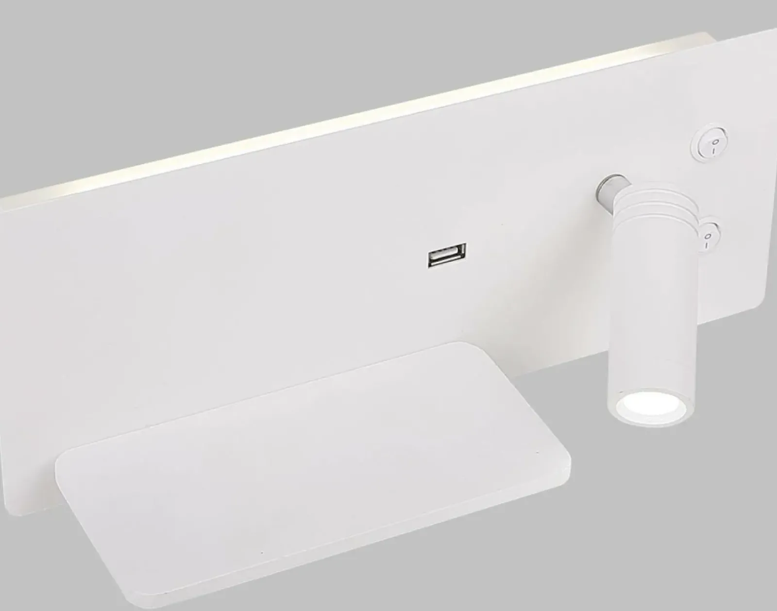 Sklep Kaja Ledowa lampa ścienna z gniazdem USB 22-75987 OLLY | Kaja Oświetlenie* Lampy Led