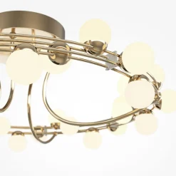 Sklep Kaja Ledowa lampa sufitowa, w kolorze złota MOD081CL-L36G3K z serii TESSARA Shop