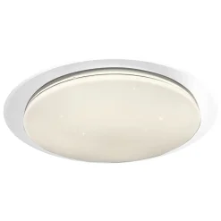 Sklep Kaja Ledowa lampa sufitowa z pilotem, do sypialni ML7136 ONTARIO | Kaja* Plafony Klasyczne|Plafony Nowoczesne