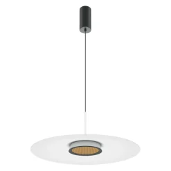 Sklep Kaja Ledowa lampa wisząca, biała przysłona MOD041PL-L15W3K1 z serii EL Sale