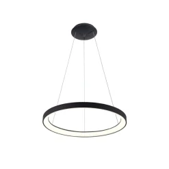 Sklep Kaja Ledowa lampa wisząca ⌀48cm PND-53675-048RPC-BK-3KS4K VICO | Kaja Best