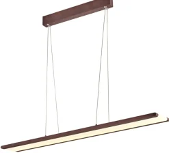 Sklep Kaja Ledowa lampa wisząca nad stół A0010-311 COCONUT | Kaja Oświetlenie brąz Best