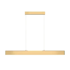 Sklep Kaja Ledowa lampa wisząca nad stół 3000K 118,5cm P010PL-L30G3K z serii STEP złoty Best