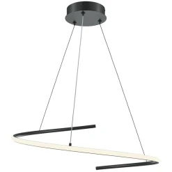 Sklep Kaja Ledowa lampa wisząca, regulowana MOD242PL-L33BK z serii CURVE Clearance