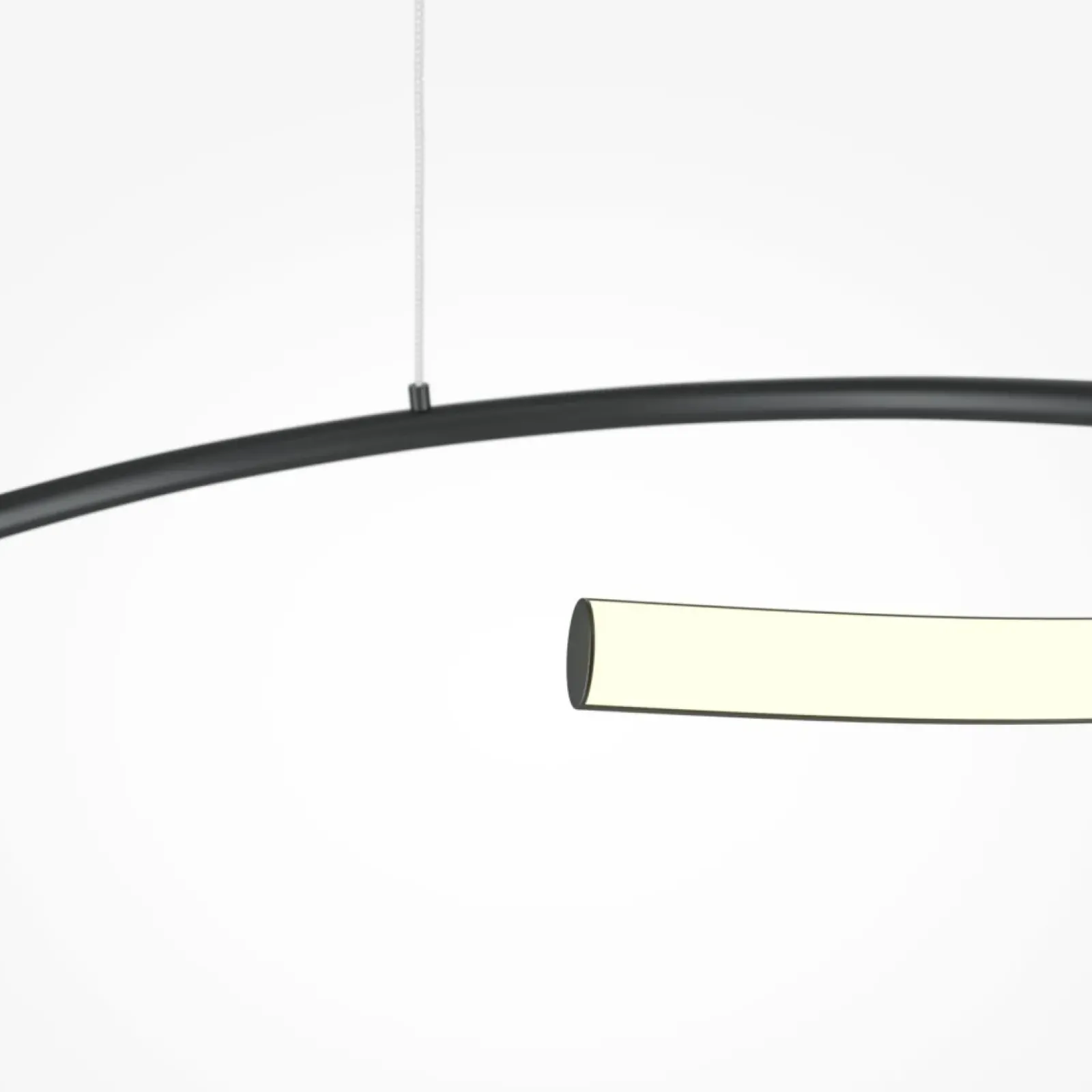 Sklep Kaja Ledowa lampa wisząca, regulowana MOD242PL-L33BK z serii CURVE Clearance