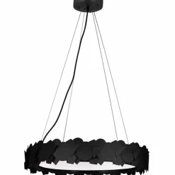 Sklep Kaja Ledowa lampa wisząca, tarcza z ciepłym światłem ML6157 SOHO | Kaja czarny Discount