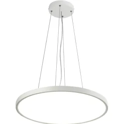 Sklep Kaja Ledowa lampa wisząca, tarcza ⌀40 PND-35263-400R-32W-WH CALVI | Kaja Best