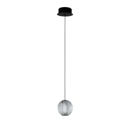 Sklep Kaja Ledowa lampa wisząca z kryształowym kloszem AZ6015 EDEM | Kaja Best