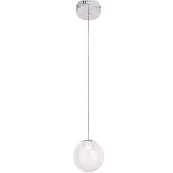 Sklep Kaja Ledowa lampa wisząca z okrągłym kloszem MX P0388 ZOE | Kaja Sale