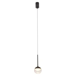Sklep Kaja Ledowa lampa wisząca z okrągłym kloszem MX P0416 ZOOM | Kaja Discount