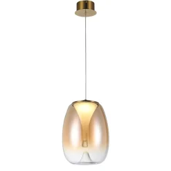 Sklep Kaja Ledowa lampa wisząca z ozdobnym kloszem AZ6185 PAMELA | Kaja New