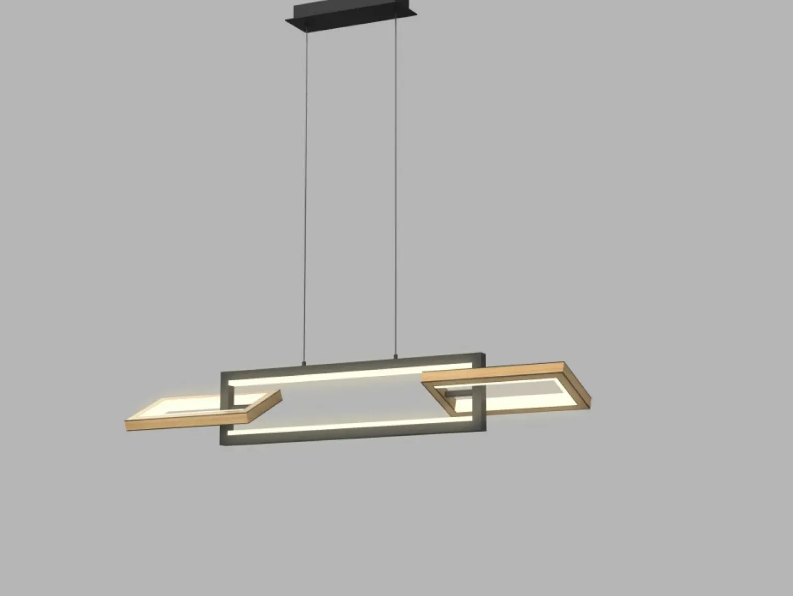 Sklep Kaja Ledowa lampa z obrotowymi ramkami WF 7022-306 MATERA | Kaja Clearance