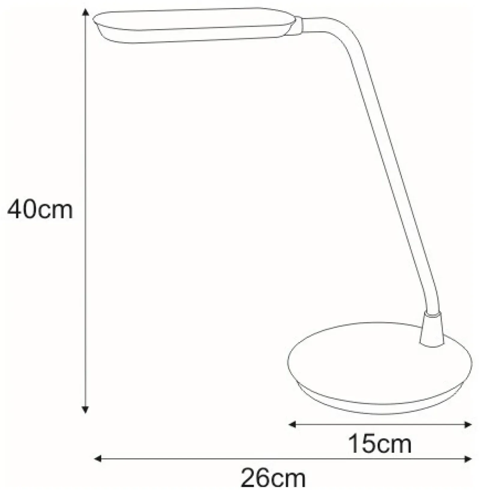 Sklep Kaja Ledowa lampka biurkowa do nauki K-BL1208 SOLO | Kaja* Lampki Biurkowe|Lampy Led