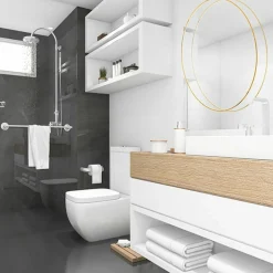 Sklep Kaja Ledowa obręcz pionowa, do łazienki LP-999/1P L GD z serii MIRROR Online
