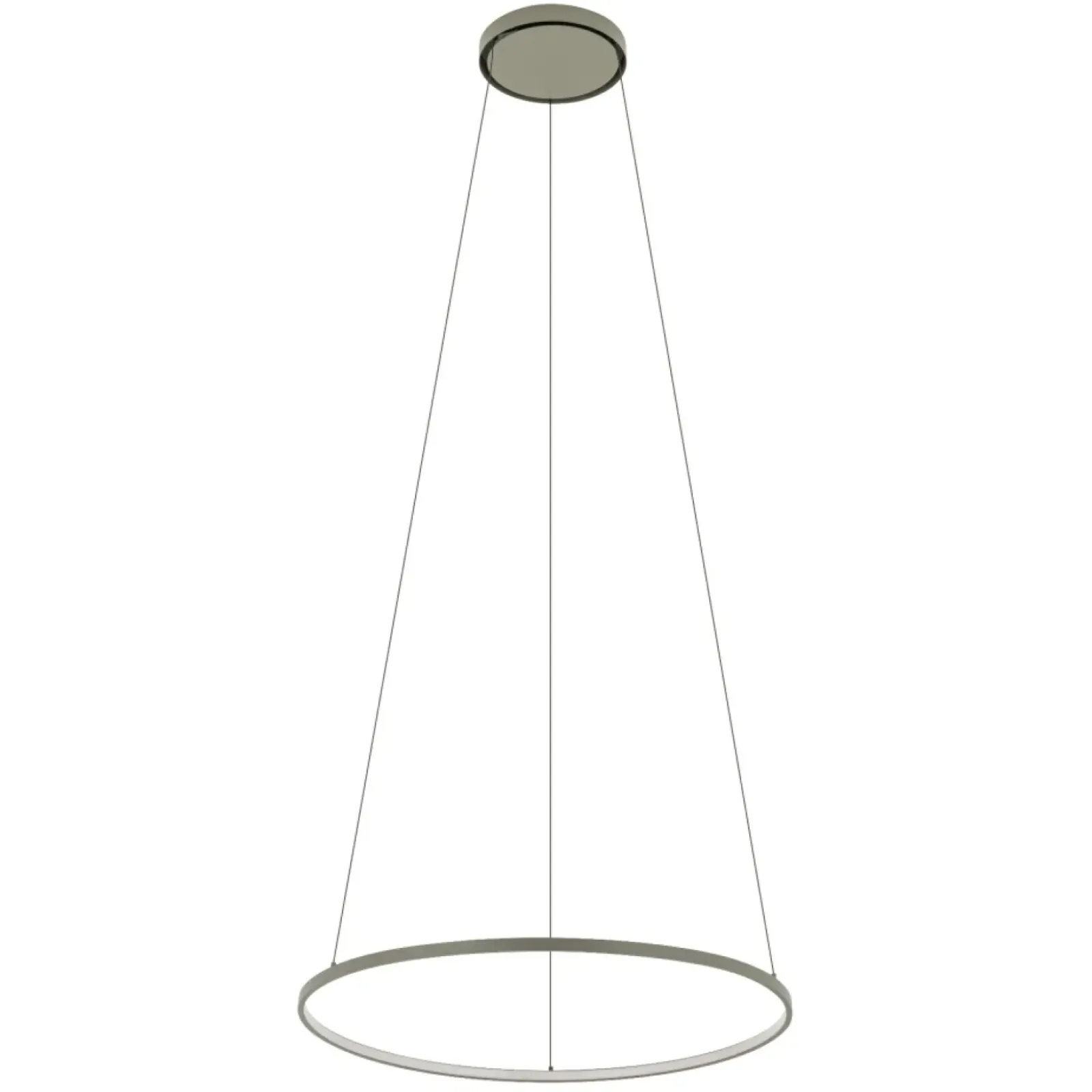 Sklep Kaja Ledowa obręcz w kolorze oliwkowym, do salonu 11403 CIRCOLO LED | Kaja Store